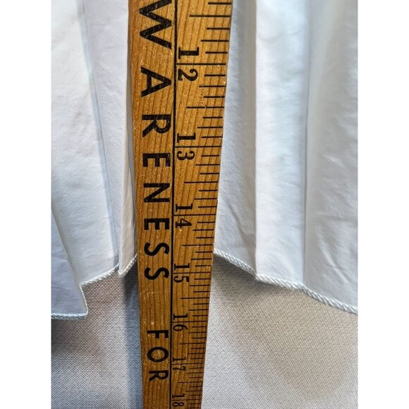 Yovelia Women's Preppy Pleated Tennis Mini Skirt Lightweight White Stretch - Picture 10 of 12